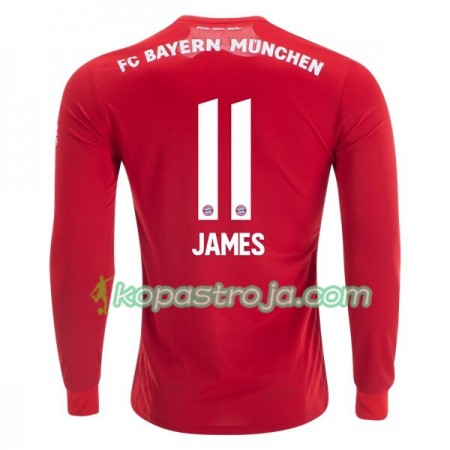 Billiga Fotbollströjor FC Bayern München James Rodriguez 11 Hemma tröja 2019/20 Långärmad